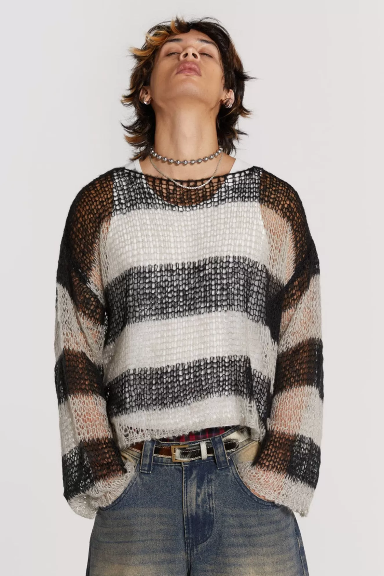 Hot Black Nirvana Jumper Men Knitwear