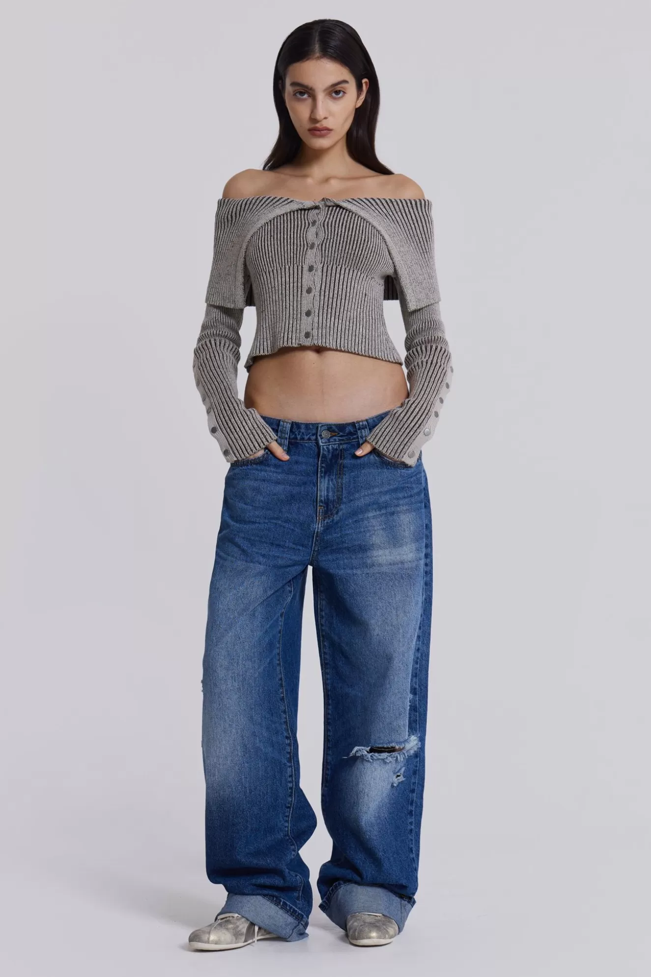 Flash Sale Sonic Jeans In Vintage Blue Wash Women Jeans