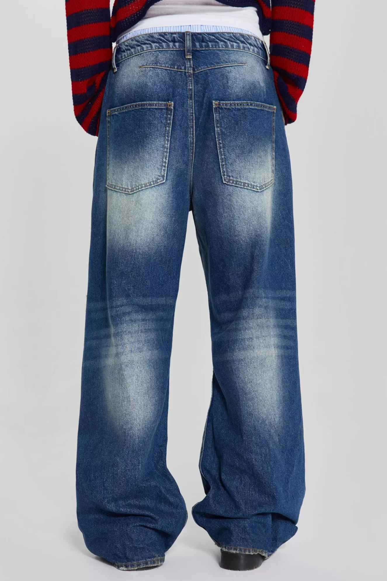 Best Vintage Blue Colossus Flare Jeans Women Colossus Jeans