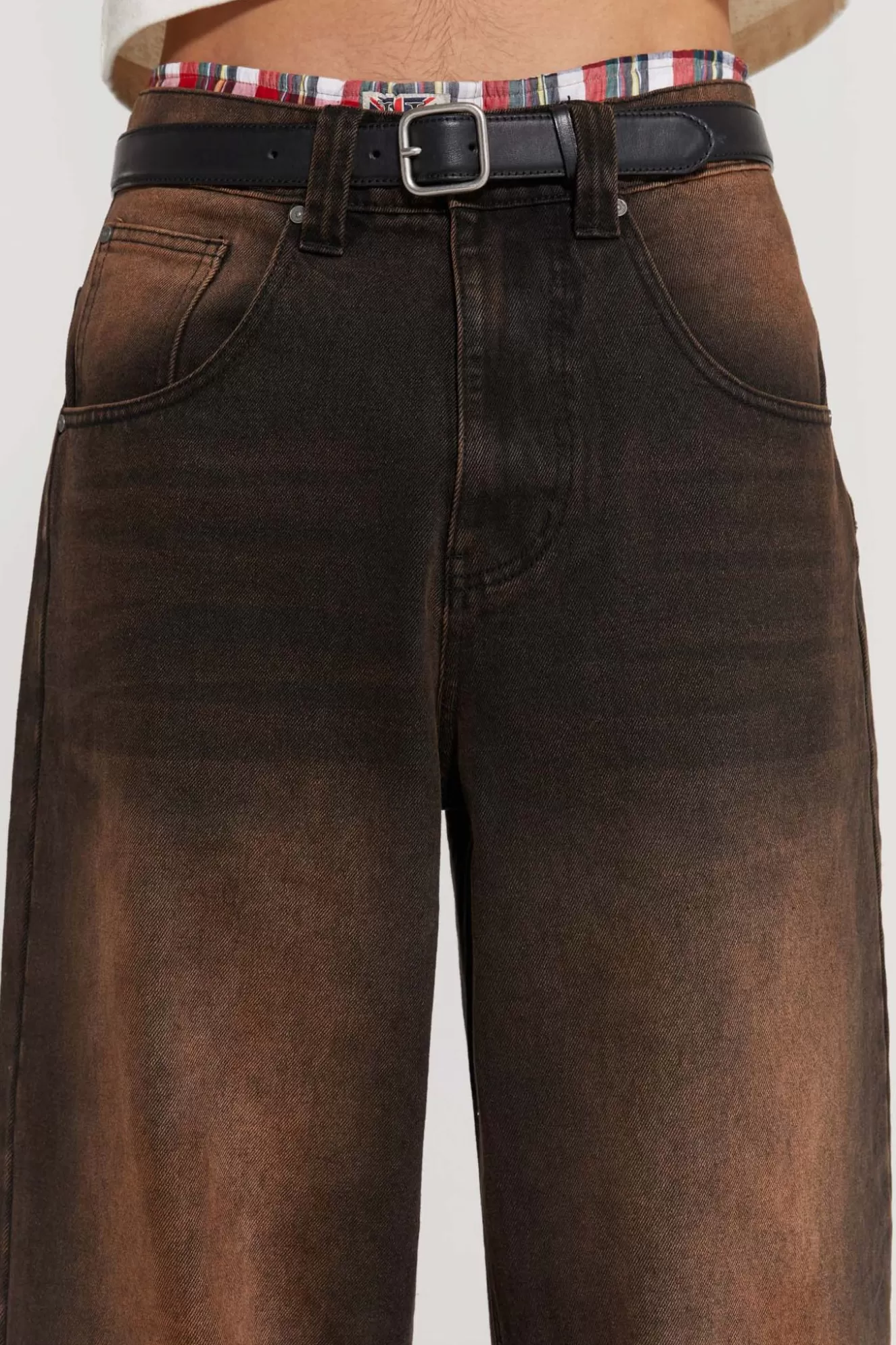 Shop Vintage Brown Colossus Fit Jeans Women Colossus Jeans